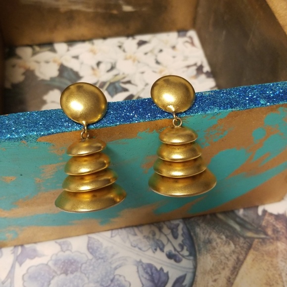 Jewelry - Unique Handmade Vintage Dangling Earrings Pierced